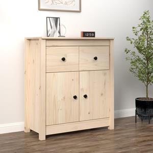 VidaXL Dressoir 70x35x80 cm massief grenenhout