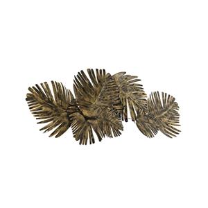 QAZQA Art deco wandlamp antiek goud 105 cm 2-lichts - Lauf