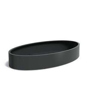 Tuinvoordeel Ellipse aluminium 280x160x40cm plantenbak