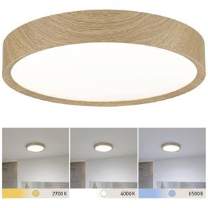 Paulmann 71085 Tega LED-Deckenleuchte LED 22.5W Holz