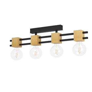 Eglo Stars of Light Strakke plafondlamp Levantara 4-lichts 390189