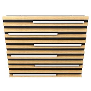 Eglo Stars of Light Houten led plafonnière Marreira 58cm 39898