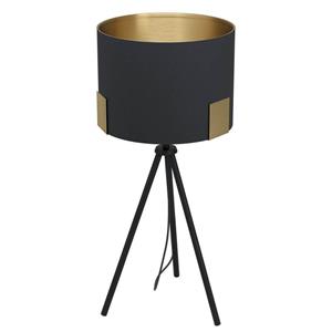 Eglo Stars of Light Schemerlamp Tortola 1 - Ø 26cm - zwart met goud 39965