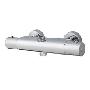 Aqua Splash Douchekraan Thermostatisch Amon Round Chroom 