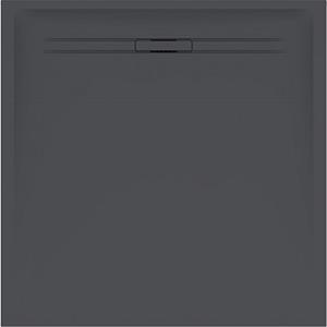 Geberit Sestra Douchevloer - 80x80cm - grafiet leisteen 550292002