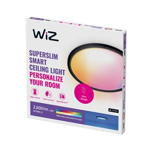 Led Panel rgbw Superslim in Schwarz 22W 2450lm - black - WIZ