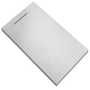 Douchebak  Talpo 140x90x3 cm Composietsteen Mat Wit