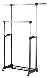 Home Style Kledingrek Tetra 90 tot 142 cm breed in zwart