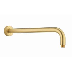 Crosswater Union Douchearm - 40cm - wand - geborsteld messing UB400U