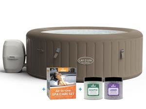 Bestway PREMIUM Lay-Z-Spa Palm Springs Airjet incl. Aquatural Care Set