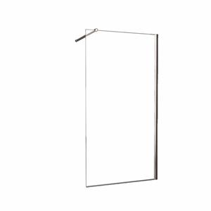 Boss & Wessing AQS Eco Inloopdouche Met Muurprofiel 110x200 cm 8 mm NANO Coating 