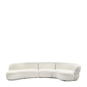 Rivièra Maison 3,5-zitsbank San Remo, Arm Links, Simply White