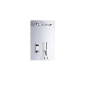 Tres Max inbouw doucheset thermostatisch chroom 06117502
