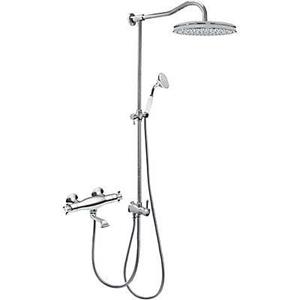 Tres Retro Badthermostaat met doucheset Chroom 02419801