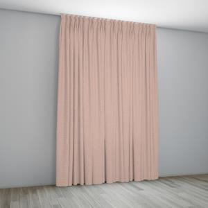 Overgordijn Milaan Roze Coupage