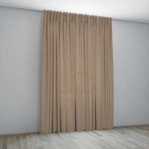 Doehetbudget.nl Overgordijn Monaco Beige Coupage