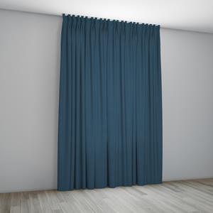 Doehetbudget.nl Overgordijn Parijs blauw