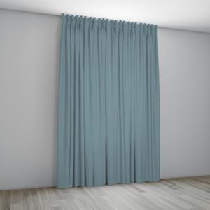 Doehetbudget.nl Overgordijn Parijs oud blauw Coupage