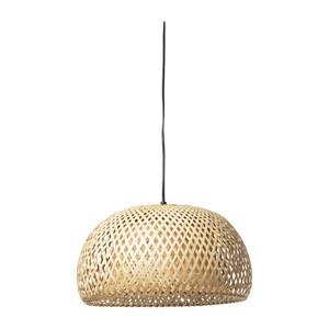 Xenos Hanglamp gevlochten - naturel - ø38x20 cm