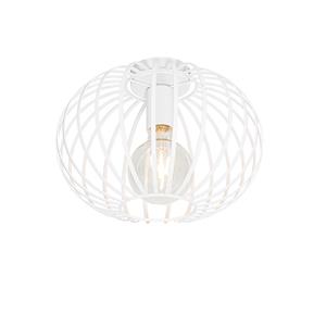 qazqa Design-Deckenleuchte weiß 30 cm - Johanna - Weiß