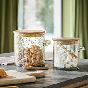 Loberon Voorraadpot set van 2 Cerney