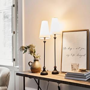 Loberon Tafellamp set van 2 Ambrosse