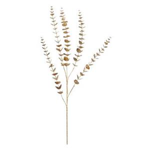 Kunsttak Eucalyptus - Goud - 80 cm