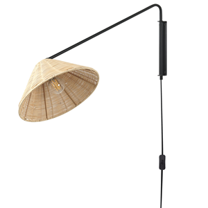 BELIANI Wandlamp naturel PALENA