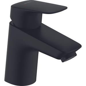 Logis - Waschtischarmatur mit Push-Open-Ablaufgarnitur, EcoSmart, schwarz matt 71077670 - Hansgrohe