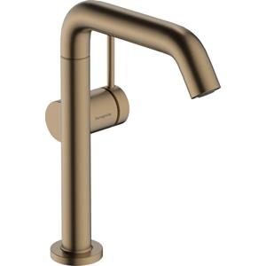 hansgrohe Tecturis S Waschtischarmatur 210 Fine CoolStart mit erhöhtem Armaturenkörper, 73360140, 210 Fine CoolStart