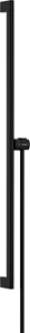 Hansgrohe Unica glijstang S Puro 90 cm met easy slide schuifstuk en Isiflex doucheslang 160 cm mat zwart