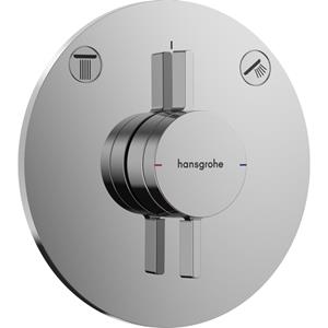 Hansgrohe Duoturn inbouwkraan v. 2 functies chroom 75418000