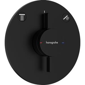DuoTurn Mischer 75418670 up, für 2 Verbraucher, mattschwarz - Hansgrohe