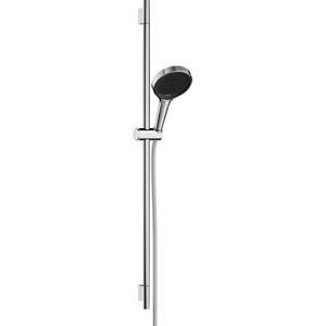 Rainfinity - Brausegarnitur: Handbrause, Stange und Schlauch, 3 Strahlarten, EcoSmart, Chrom 28744000 - Hansgrohe