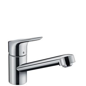 Hansgrohe Focus 1-gats keukenkraan 100 m. 360° draaibare uitloop chroom 71818000