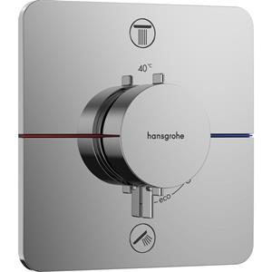 ShowerSelect Comfort - Unterputz-Thermostatarmatur für 2 Verbraucher, Chrom 15583000 - Hansgrohe