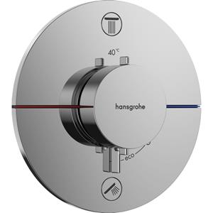Hansgrohe Showerselect Comfort S thermostaat - inbouw - 2 functies - chroom 15554000