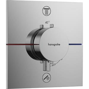 Hansgrohe Showerselect thermostaat inbouw v. 2 functies chroom 15578000