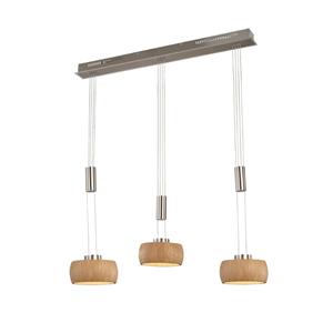 Fischer-Honsel Pendelleuchte ¦ silber ¦ Maße (cm): B: 100 H: 160 T: 21  - Möbel Kraft