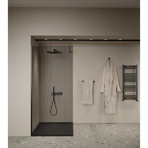 Boss & Wessing Inloopdouche BWS Elonpa 120x200 cm Zwart