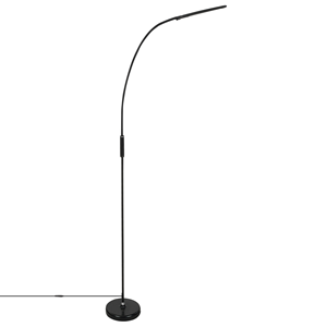 BELIANI Staande lamp LED zwart YANTIC