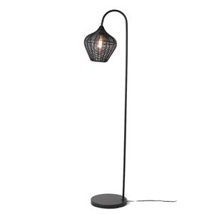 Countrylifestyle Vloerlamp Alvaro mat zwart