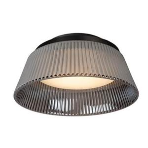 Deckenleuchte - 1xIntegrierter led - Rauchfarbe Grau Lucide vixi