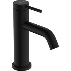 Tecturis s - Waschtischarmatur mit Ablaufgarnitur, CoolStart, EcoSmart, schwarz matt 73302670 - Hansgrohe