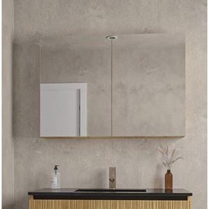 Adema Holz Spiegelkast - 100x70cm - eiken SW773982
