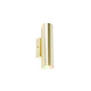 qazqa Smarte Wandleuchte Messing inkl. 2 WiFi GU10 - Jeana - Messing