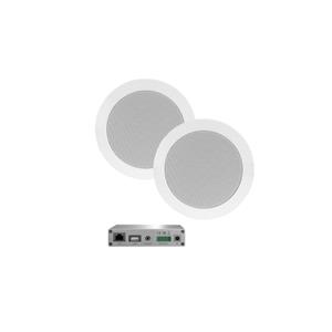 WiFi Audio wifi-audiosysteem - (airplay - dlna) - 30 watt - incl twist speakers wit (135 mm) - . 230v/12v - lan / wlan WMA30-TW