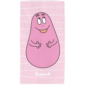 SlaapTextiel Barbapapa Strandlaken Pink - 70 x 120 cm - Katoen