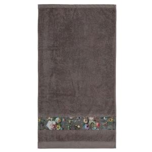 ESSENZA Badtextiel Fleur Taupe-Douchelaken (70 x 140 cm)