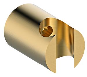 Sapho Moro handdouche houder goud mat